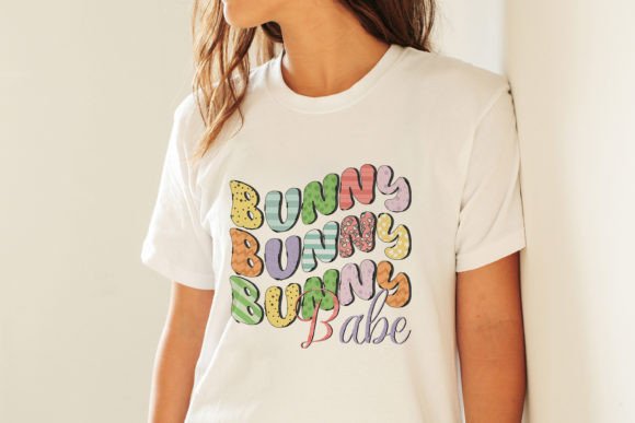 Bunny Babe Retro Easter Quote SVG Design: Graphics for Crafts & Local Brands
