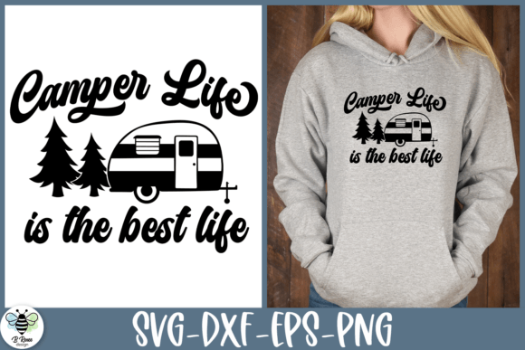 Camping Quote SVG Summer Cut File: Graphics for Crafts Projects