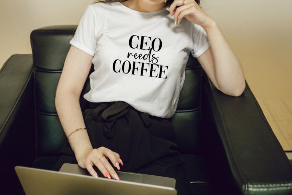 CEO SVG Graphics for Crafts: Coffee Quote Design Review