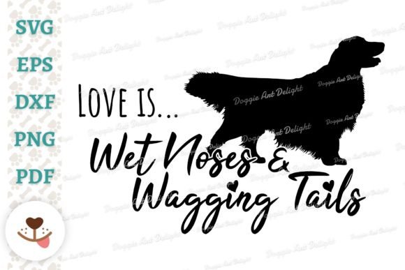 Golden Retriever Dog Lover Quote SVG PNG Graphics