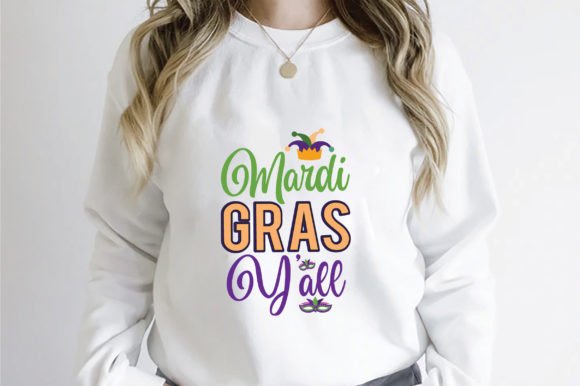 Mardi Gras Quote SVG Sublimation for Crafts & Graphics