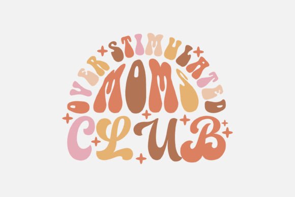 Mom Retro Quote SVG – PNG Design