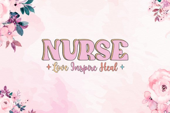 Retro Nurse Quote SVG Sublimation Design for Crafts & Graphics