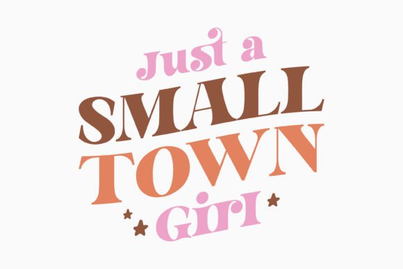 Retro Western Girl Quote SVG Graphics for Crafts