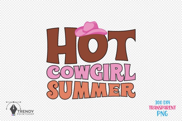 Western Cowboy Summer Quote SVG Design for Crafts & Graphics