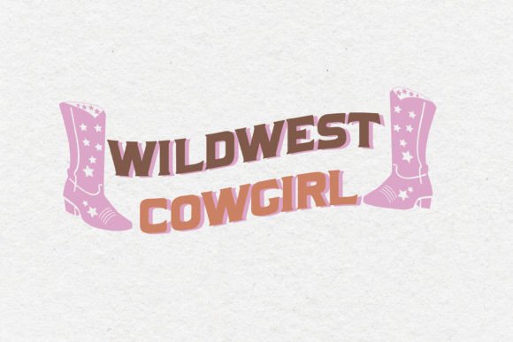 Western Cowgirl SVG Design for Crafts & Graphics