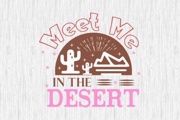 Western Desert Quote SVG Design: Graphics for Crafts & Branding